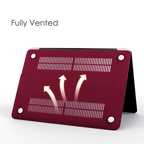 Fintie MacBook Pro 13 H  lle 2017   2016 - Ultrad  nne Hochwertige Matt Gummierte Hartschale Tasche Schutzh  lle Snap Case f  r NEUESTE 13-zoll MacBoo