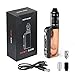Produktbild E Shisha,Ezigarette Starterset 60W Box Mod Kit,Elektrische Zigaretten mit Top Refill 0.5ohm/2.0ml Verdampfer,Luftfluss Kontrolle,2000mAh Integriertem Batterie,E-cig für Anfänger Ohne Nikotin&Liquid