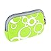Produktbild vyvy mobile® stylische Neopren Universal Kameratasche für Kompaktkameras CIRCLES Neon-Grün