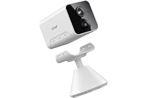 ieGeek 1080P HD Überwachungskamera Innen Akku,Überwachungskamera Innen WLAN 2.4GHz, WLAN Ip Kamera mit Nachtsicht, PIR Bewegungserkennung, Zwei-Wege-Audio,Cloud/Speicher Karte,IP65
