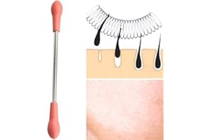 KAXILU WanBeauty Epilatore Per Rimozione Di Peli Facciali Strumento Per Infilare I Bastoncini A Molla Acciaio Inossidabile Portatile Rimuovere I Peli Superflui Sul Labbro Superiore Del Mento Viso Sul Collo