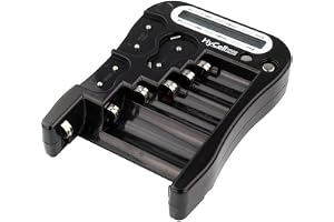 ANSMANN Hy-Cell 1900-0037 Digital Batterimätare, Svart, 11.8 x 8.8 x 2.3 cm