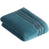 Vossen badlaken Cult de Luxe – gasolina azul 67 x 140