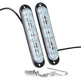 Breite Anwendungen: für alle Autos SUV Vans Trucks usw. mit DC 10 V - 30 V), kann verwendet werden als Tagfahrlicht/Rücklicht/Rückfahrlicht/Side Marker Light/Blinker/Bremslicht.