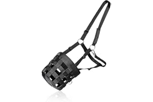 Equinate Fressbremse Grazeguard mit Polsterband Full/Warmblut | Stufenlos Verstellbarer & ergonomischer Maulkorb für Pferde & Ponys | Reguliert die Futteraufnahme | Ideal für den täglichen Weidegang