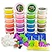 Imported 24 Color Soft Clay Plasticine Craft DIY Malleable Polymer Modelling Toys RS.1170.00