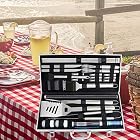Romanticist 28pcs Grillkoffer mit Grillmatte – Heavy Duty Komplette Grillset Edelstahl Grillbesteck – Bild 8