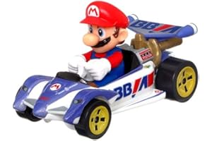 HOT WHEELS Modellino DieCast KART MARIO Circuit Special da SUPER MARIO KART - Scala 1:64 lunghezza 5cm