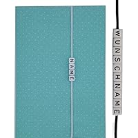 U-Heft Hülle Punkte mint mit Impfpassfach