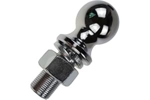 temproad 2'' Bolt on Ball Trailer Towing Hitch Towing ball 6000lbs M22 or M23