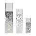 Produktbild Bodenwindlicht Windlicht Square Silver Aluminium Silber - Größe 40 cm