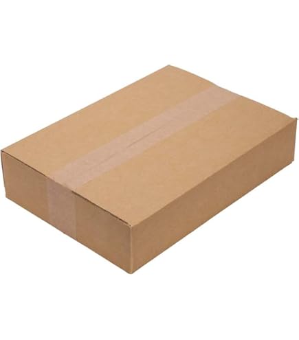 verpacking Maxi-postdozen, 225 x 145 x 35 mm, maxibrief, bruin, MB XS, binnenmaat van 220 x 136 x 33 mm, verzenddoos, vouwdoos, verzenddoos, boekenzending, optimaal geschikt voor verzending, 50 stuks