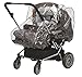 Playshoes Baby Travel Universal Pushchair Stroller Pram Tandem Duo Twin Rain Cover