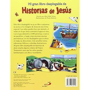 Mi gran libro desplegable de historias de Jesús: Cinco grandes desplegables (Mi familia y yo)