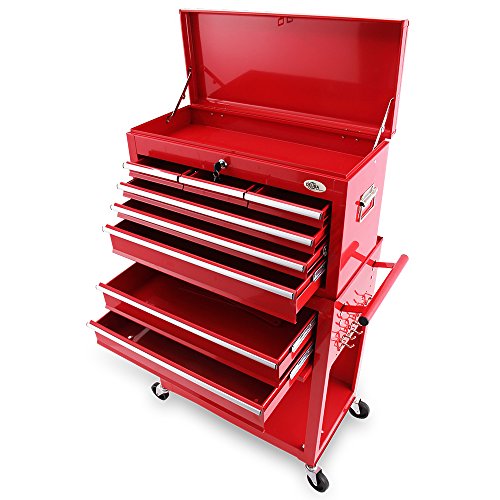 Werkstattwagen Rollwagen Werkzeugwagen rollbar 8 Schubfächer - 3