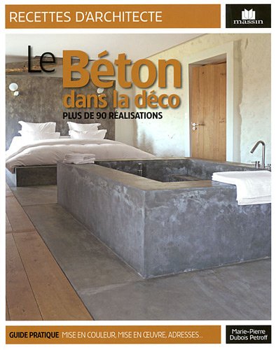 couverture de : Le b&eacute;ton dans la d&eacute;co