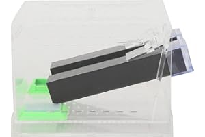 Fybida Cricket Care Kit Cricket Keeper Cricket Keeper with Tubes Cricket Keeper Tank Box for Spide Lizard Scorpion Centipede Horned Frog Beetle(L)