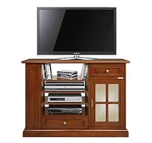 Arteferretto Hocher TV-Schrank aus Massivholz in Kirschholz patiniert