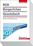 BGB - Bürgerliches Gesetzbuch: Mit den Nebengesetzen zum Verbraucherschutz, Mietrecht und Familienrecht by