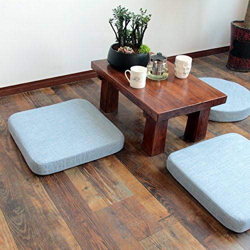 square-shaped cushions/meditation cushion/kneel down.,meditation mat/bay window mat/tatami mats,tea room floor mat-D 60x50cm(24x20inch)