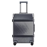 Großer Raum：Stauraum kann um 15% erweitert werden; stabiler Reißverschluss; stabiler Teleskopgriff;Vier zweirädrige 360 ° -Räder für besseren Rollkomfort. Top und lange Griffe fühlen sich wohl