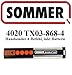Produktbild Sommer 4020 TX03-868-4, 4-kanal handsender, 868,8Mhz Rolling code!!! Top Qualität original fernbedienung! 100% Kompatibel mit Sommer 4020, Sommer 4031 & Sommer 4025