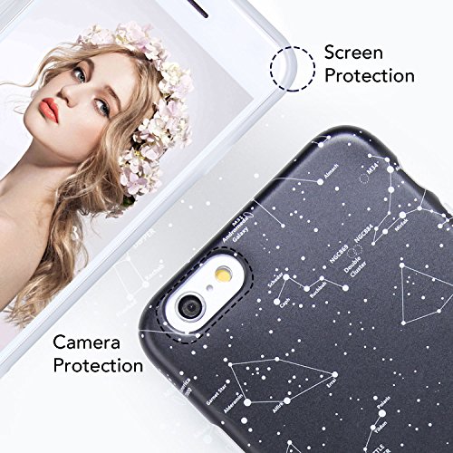 iPhone 6s Plus Case, Imikokoâ„¢ iPhone 6 Plus Marble Galaxy Pattern Star Map Slim-Fit Anti-Scratch Shock Proof [Stone Texture Collection] Print TPU Soft Case for Apple iPhone 6 Plus/6S Plus (5.5 inch)