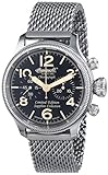 Ingersoll Herren-Armbanduhr Wells Fargo 111 Chronograph mechanisch Handaufzug Edelstahl IN4610BKMB