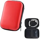 1 pezzi Custodia per Hard Disk Esterno 2.5'',Custodia Hard Disk Esterno 2.5"per SDD HDD caso, Memoria Esterna Portatile Disco