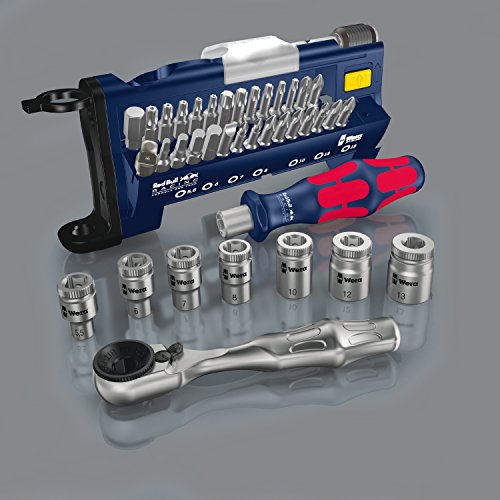 Wera Red Bull Racing Bit-Sortiment: Tool-Check Plus, 39-teilig, 39 Stück, 05227704001 - 3
