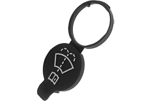 RIXOTIX Deckel Scheibenwaschbehälter Wischwasserbehälter Kappe für Opel Astra J K Corsa E Insignia A B Adam Mokka Viva Meriva B 13227300 1450270 95987387, Verschlussdeckel Wischwasserbehälter