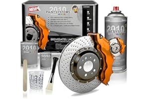 PAINTSYSTEMS REFINISH COLOURS Bremssattel Lackset orange 6-teilig