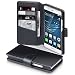Produktbild Huawei P9 Case, Terrapin [ECHT LEDER] Brieftasche Case Hülle mit Kartenfächer und Bargeld für Huawei P9 Hülle Schwarz