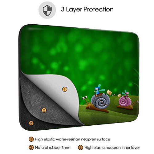 Sidorenko Designer Tablet Tasche für 10,1-10,2 Zoll aus Neopren max. Geräteabmessungen 26,5 cm x 20,5 cm - 2