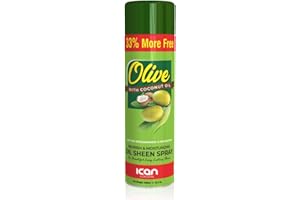 ican London Olive Oil Moisturizing Sheen Spray With Coconut Oil 500ml