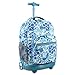 Produktbild Schulrucksack mit Rollen und verstärkter Basis. JWorld Blue Vine Design