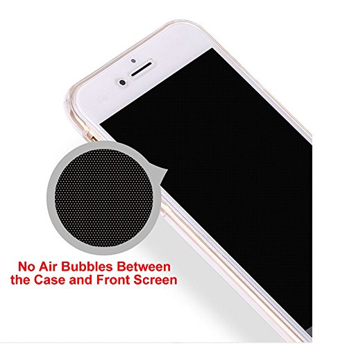 Galaxy A5 2017 Hülle,Silikon Hülle für Samsung A5 2017,Leeook Schön Ultra Dünn 360 Degree Full Body Durchsichtig Transparent Handyhülle Schutzhülle Durchsichtig TPU Crystal Clear Case Backcover Bumper Slimcase Handyhülle Full Cover Case Hülle Cover Tasche Vorderseite + Rückseite beidseitiger Schutz für Samsung Galaxy A5 2017 + 1 x Schwarze Eingabestift-Clear - 4