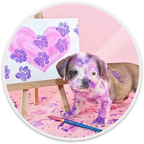 Cell Phone Holder for Any Smart Device ,Carjoier Multi-function Mounts and Stents,Preventing Phones from Dropping - Painting Puppy