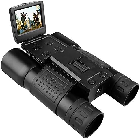 Digital Binoculars With Camera DT107 Ultra HD Telescope Camera 2" Compact Binoculars For Watching And Hunting-Black