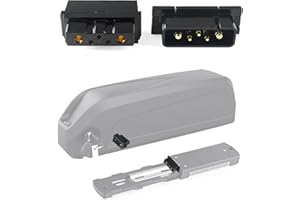 ZLiT Un par de conectores de descarga de caja de alimentación de batería de 5 pines macho hembra para piezas de enchufe de caja de batería Hailong Pro