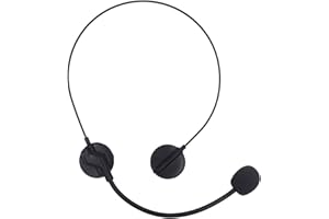 KRYMSON 1 rekwizyt do mikrofonu, sztuczna zabawka do słuchawek, nadaje się na imprezy taneczne