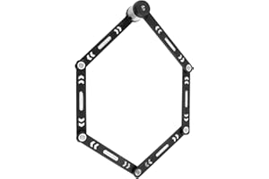 Kryptonite Lucchetto Pieghevole Kryptolok 610 S | Lucchetto antifurto per bici | Livello di sicurezza 6/10| Pratico e flessibile| Lunghezza 100 cm