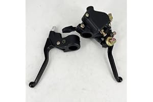 C-FUNN Thumb Throttle Twin Brake Lever 22mm 7/8inch For Mini Moto Quad Pit Bike ATV