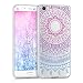 Produktbild kwmobile Crystal Case Hülle für Xiaomi MI5 - Backcover aus TPU Silikon für Handy mit Indische Sonne Design - Schutzhülle klar in Blau Pink Transparent
