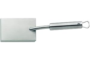 WMF Profi Plus Fleischklopfer 31 cm, Fleischplattierer, Schnitzelklopfer, Fleischhammer, Cromargan Edelstahl teilmattiert, Plattiereisen spülmaschinengeeignet