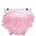 Lovely Pink Cotton Frill Back Knickers by Soft Touch - Pink - 0-6 Months