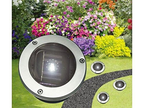 Preisvergleich Produktbild Solar Wegeleuchte Edelstahl LED