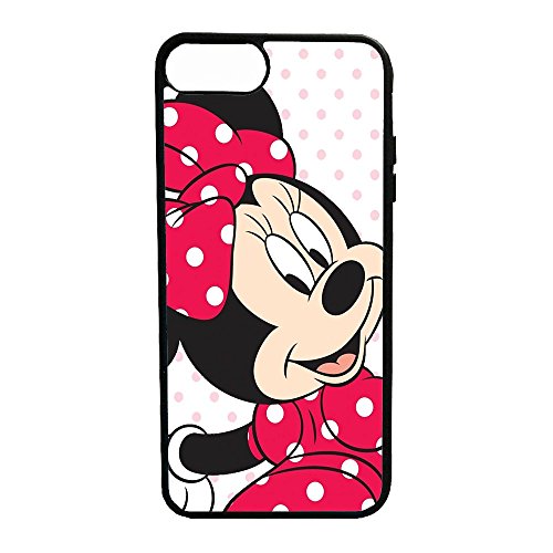 SUBLIMATION 2D TPU Cover Minnie Dots Dolce for Various Models iPhone 7 Sticker Bomb