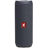 JBL Flip Essential 2, Wireless Portable Bluetooth Speaker with Deep Base, IPX7 Water & Dustproof (Without Mic, Black)