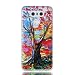 Produktbild LG G6 Hülle, Chreey [Gemalt Relief] Schutzhülle Ultra Dünn Slim Fit Transparent Kratzfest Weich TPU Silikon Case Handyhülle Klar Durchsichtig Backcover [Ölgemälde Baum]